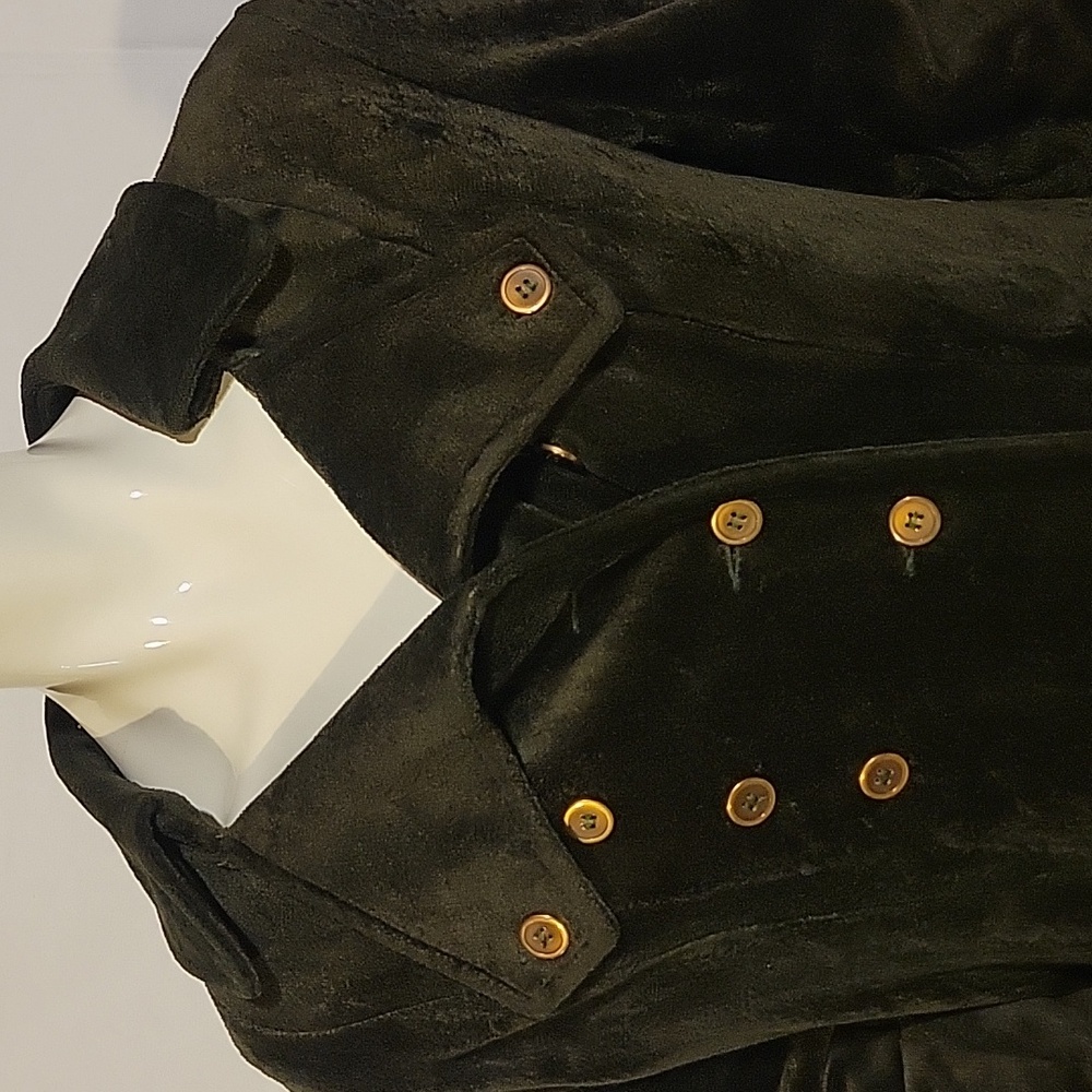 Vintage "Swingles" Dark Green Coat - Picture 2 of 8